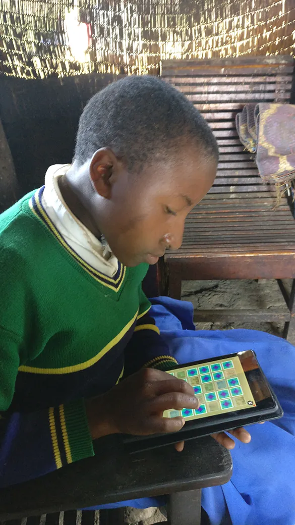 Children playing Checheza