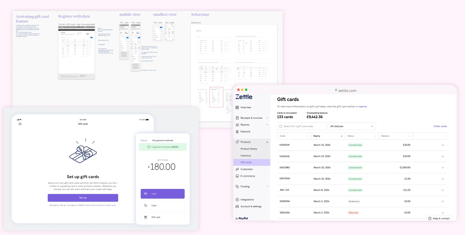 Wireframes and UI